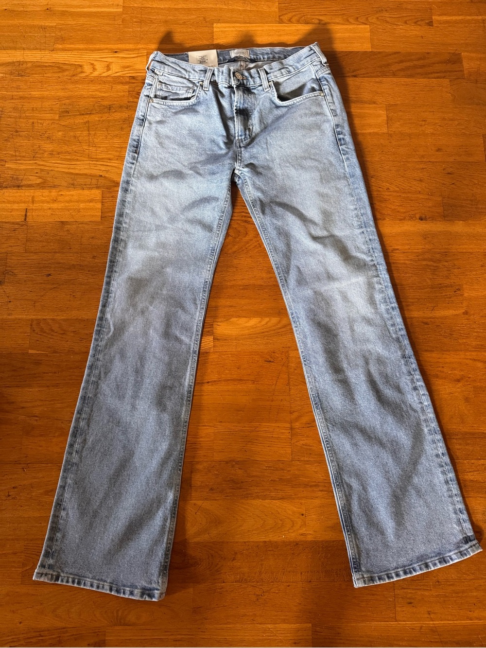 CITIZENS OF HUMANITY GENOVA LOW RISE BOOT JEANS IN CLAIRO SIZE 26 NWT